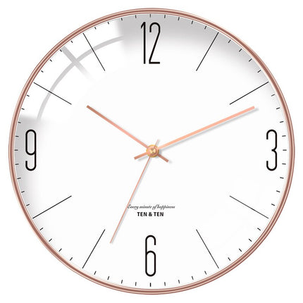 Orologio da parete nordico vetro bombato