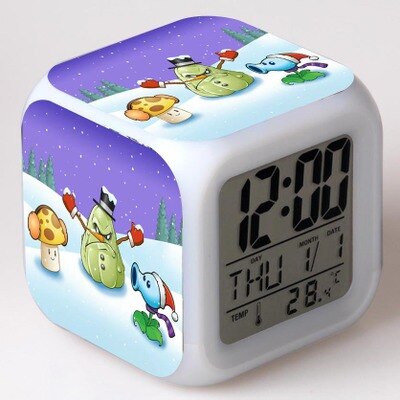 Sveglia a cubo Plants vs Zombies