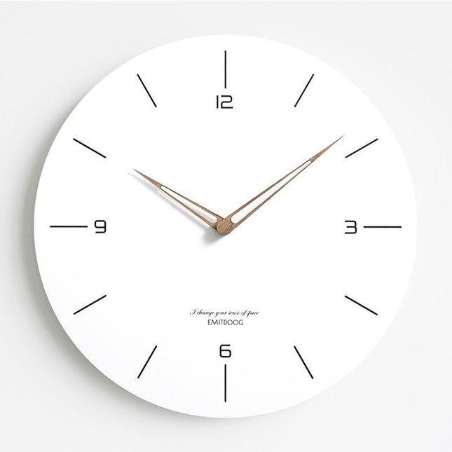 Orologio da muro moderno legno sbiancato