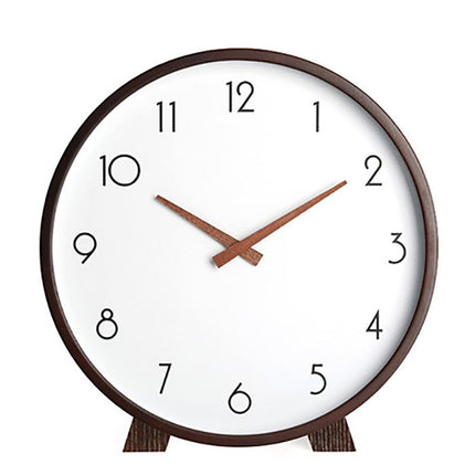 Orologio da tavolo minimalista in legno