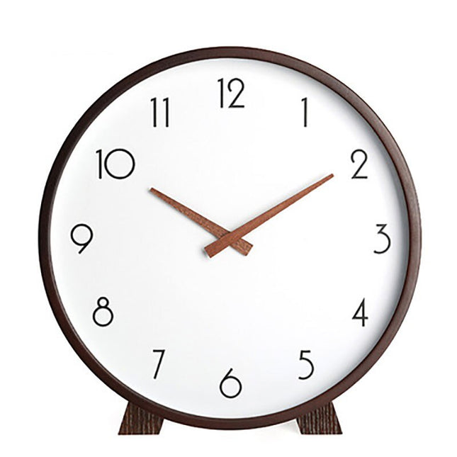 Orologio da tavolo minimalista in legno