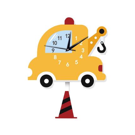 Orologio da parete per bambini pompieri