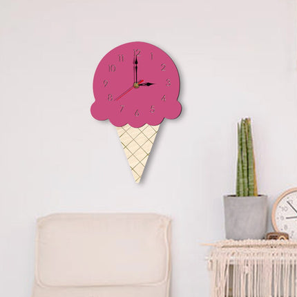 Orologio da parete per cameretta gelato