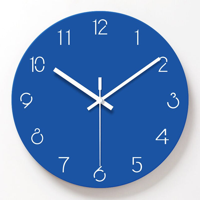 Orologio da parete rotondo design minimalista