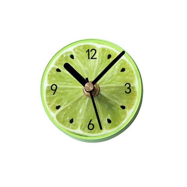 Orologio da parete cucina a forma di limone