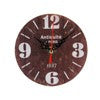 Orologio da parete in legno vintage