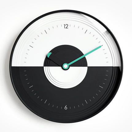 Orologio da parete design Yin e Yang