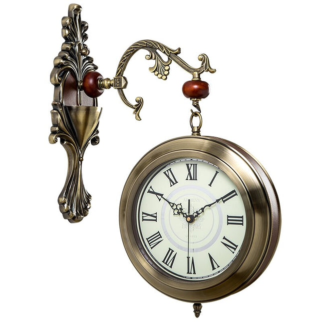 Orologio da stazione vintage da muro