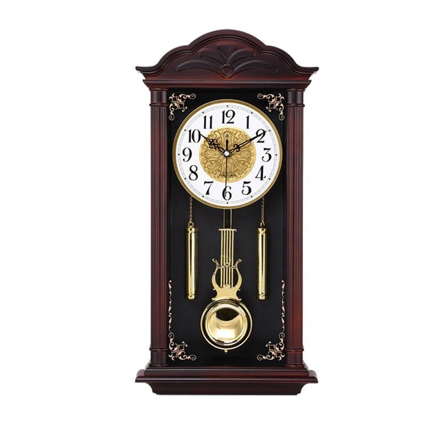 Orologio da tavolo in legno con pendolo