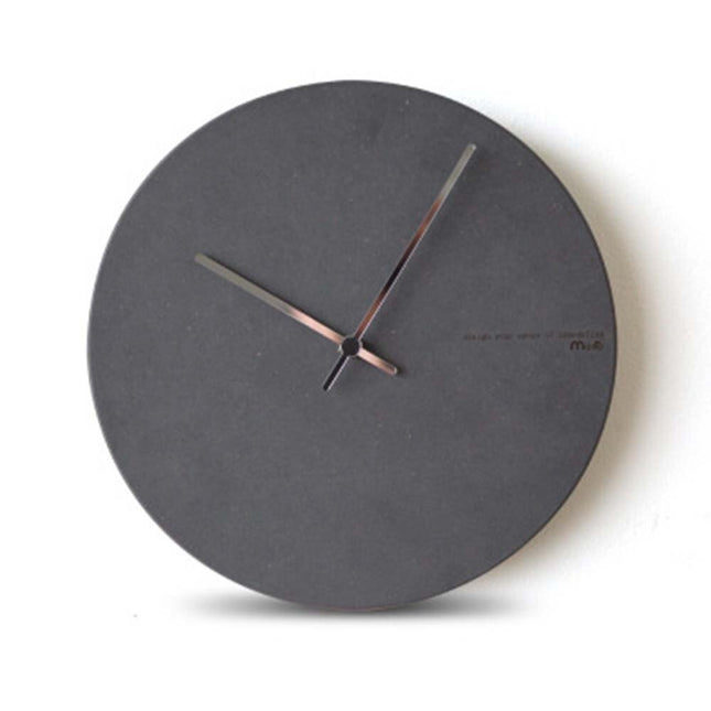 Orologio da parete scandinavo grigio antracite