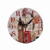 Orologio da parete in legno vintage