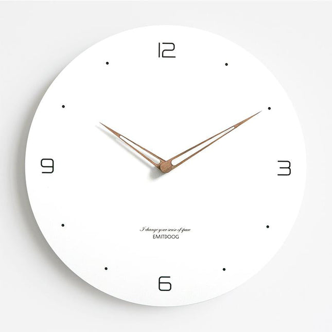 Orologio da muro moderno legno sbiancato