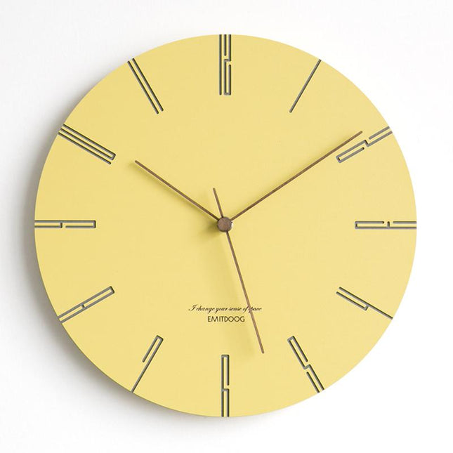Orologio da parete rotondo color pastello