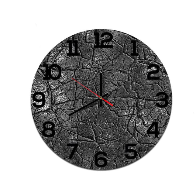 Orologio da parete industriale effetto legno