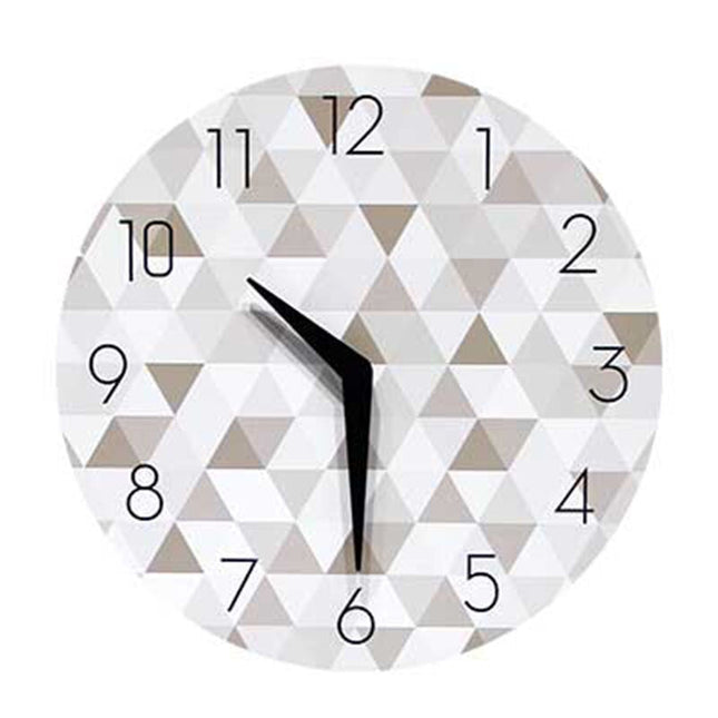 Orologio da parete design geometrico colorato