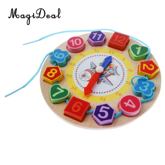 Orologio gioco educativo in legno bambini