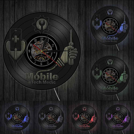 Orologio vinile riparazione smartphone e tech