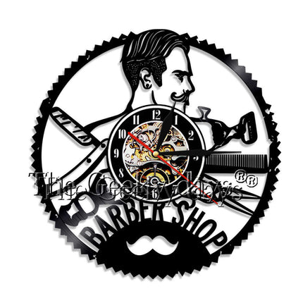 Orologio da parete per barber shop