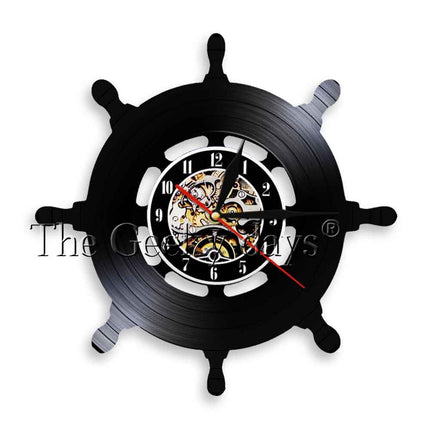 Orologio da parete in vinile ancora