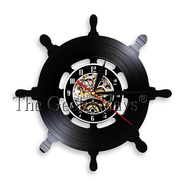 Orologio da parete in vinile ancora