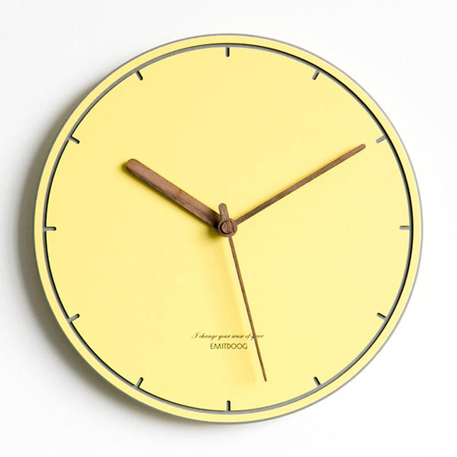 Orologio da parete design scandinavo pastello