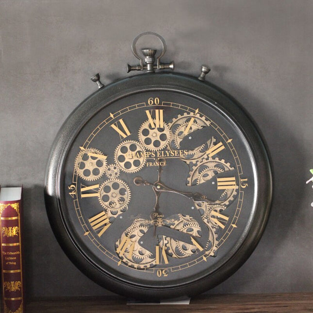 Orologio da parete design cronometro gigante