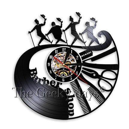 Orologio da parete per barber shop