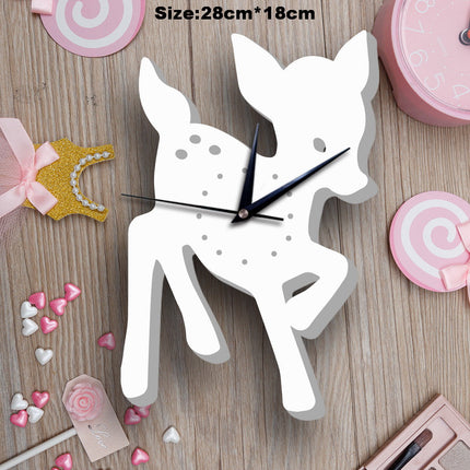 Orologio da muro a forma di pupazzo di neve