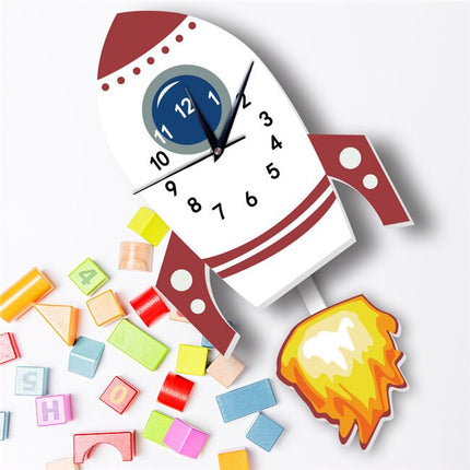 Orologio per cameretta con UFO alieno