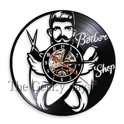 Orologio da parete per barber shop