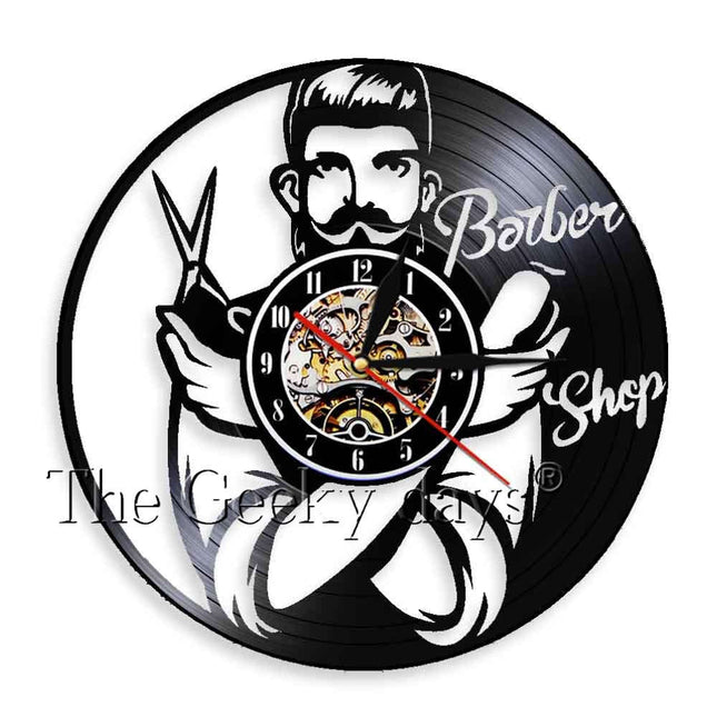 Orologio da parete per barber shop