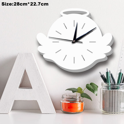 Orologio da muro a forma di pupazzo di neve