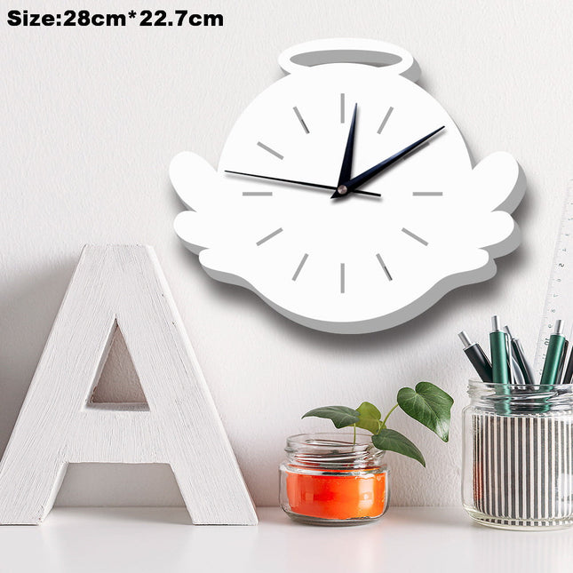 Orologio da muro a forma di pupazzo di neve