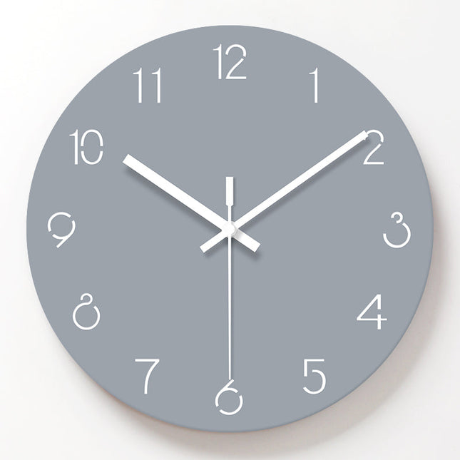 Orologio da parete rotondo design minimalista