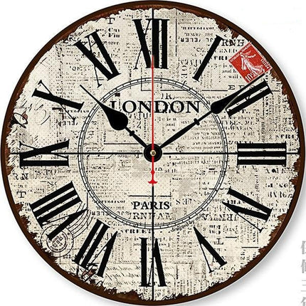 Orologio da parete vintage stile bistrot