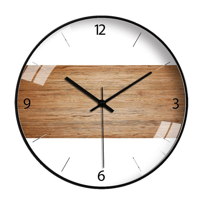 Orologio da parete moderno legno 30cm