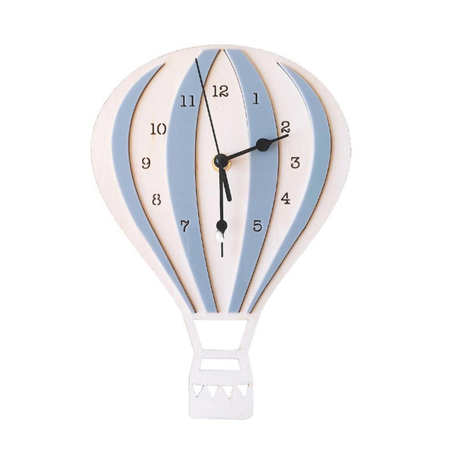 Orologio da parete scandinavo a Mongolfiera
