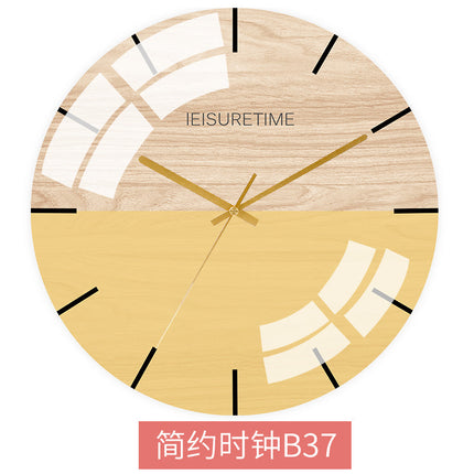 Orologio da parete colorato stile nordico