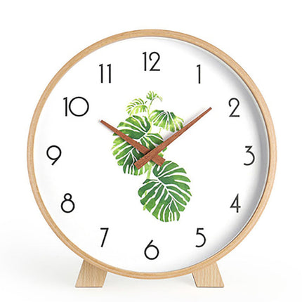 Orologio da tavolo minimalista in legno