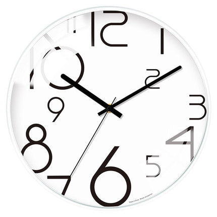 Orologio da parete nordico vetro bombato