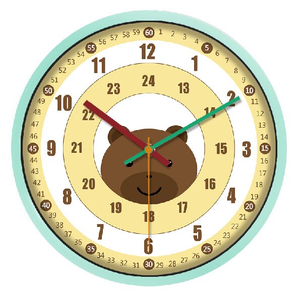 Orologio da parete didattico per bambini