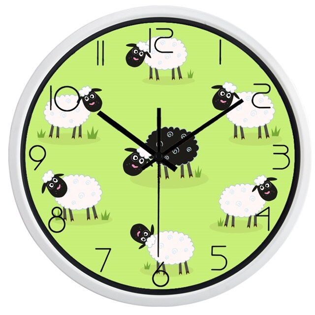 Orologio da parete con disegno cane