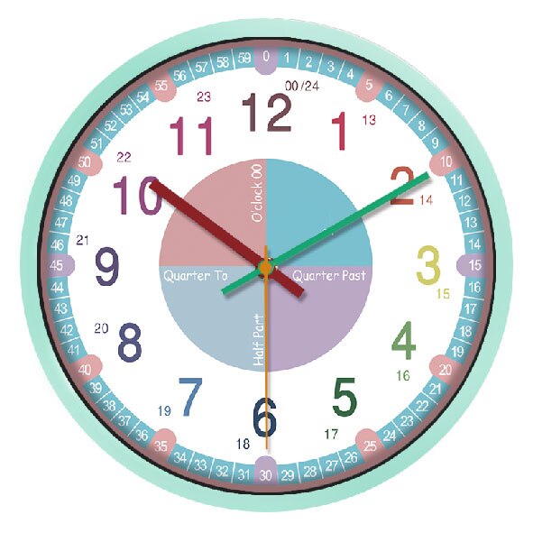 Orologio da parete didattico per bambini