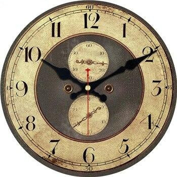 Orologio rotondo da parete mappa mondo