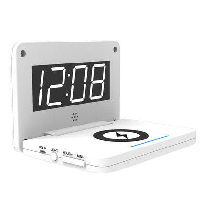 Sveglia digitale con caricatore wireless integrato