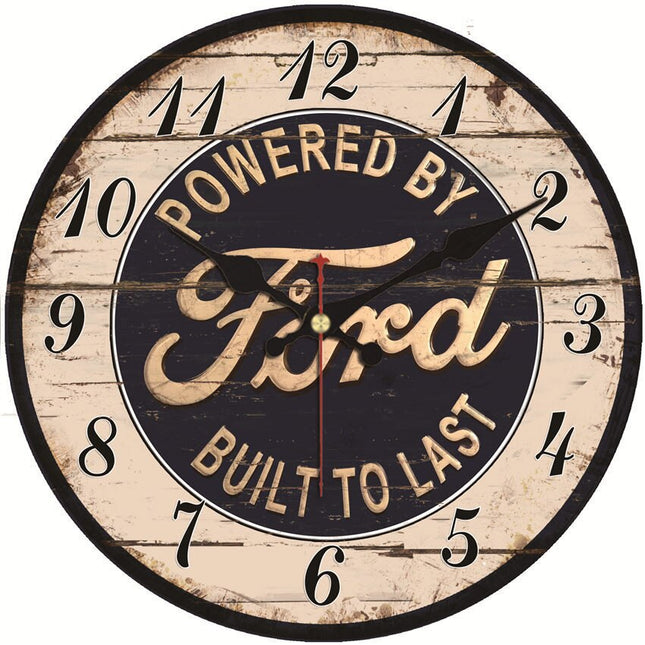 Orologio da parete vintage Ford Mustang