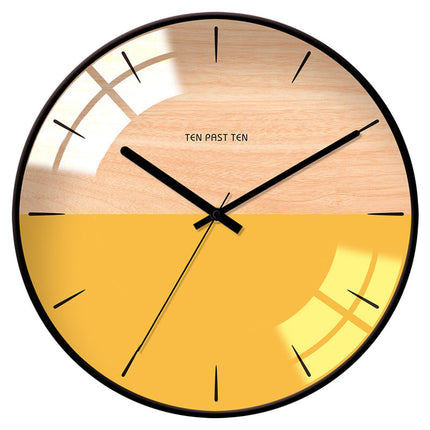 Orologio da parete nordico vetro bombato