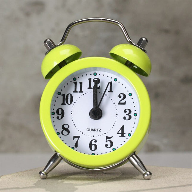 Sveglia classica rotonda con doppia campana