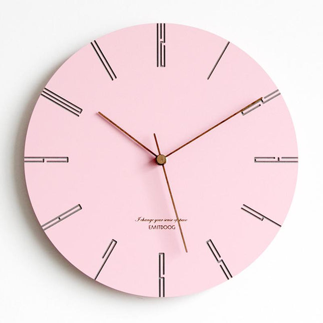 Orologio da parete rotondo color pastello