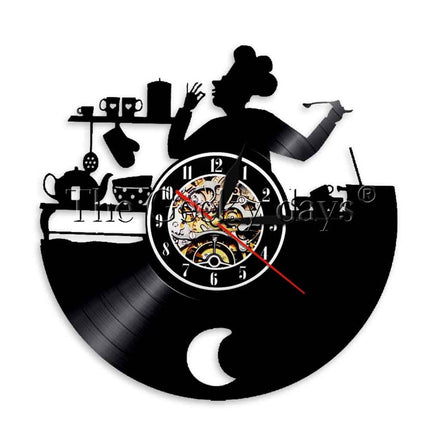 Orologio in vinile regalo per chef